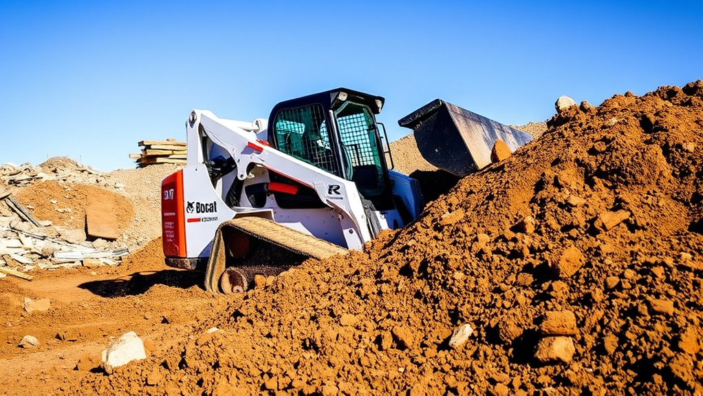 bobcat equipment excavation tasks