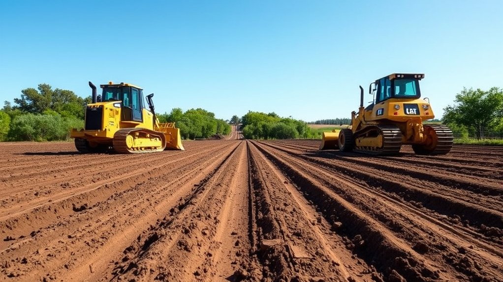 precision leveling and erosion control