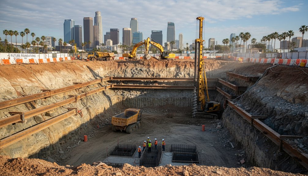 excavation ensures foundation stability