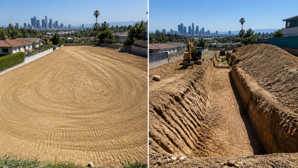 grading vs excavation permits