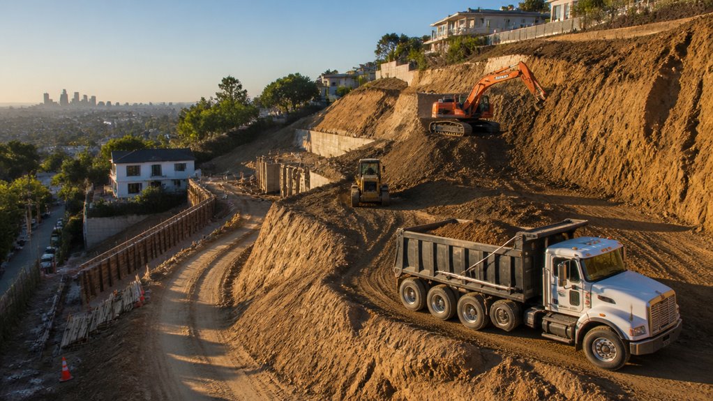 hillside excavation cost breakdown